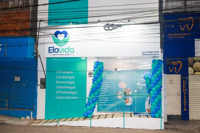 Fachada da clínica Elovida